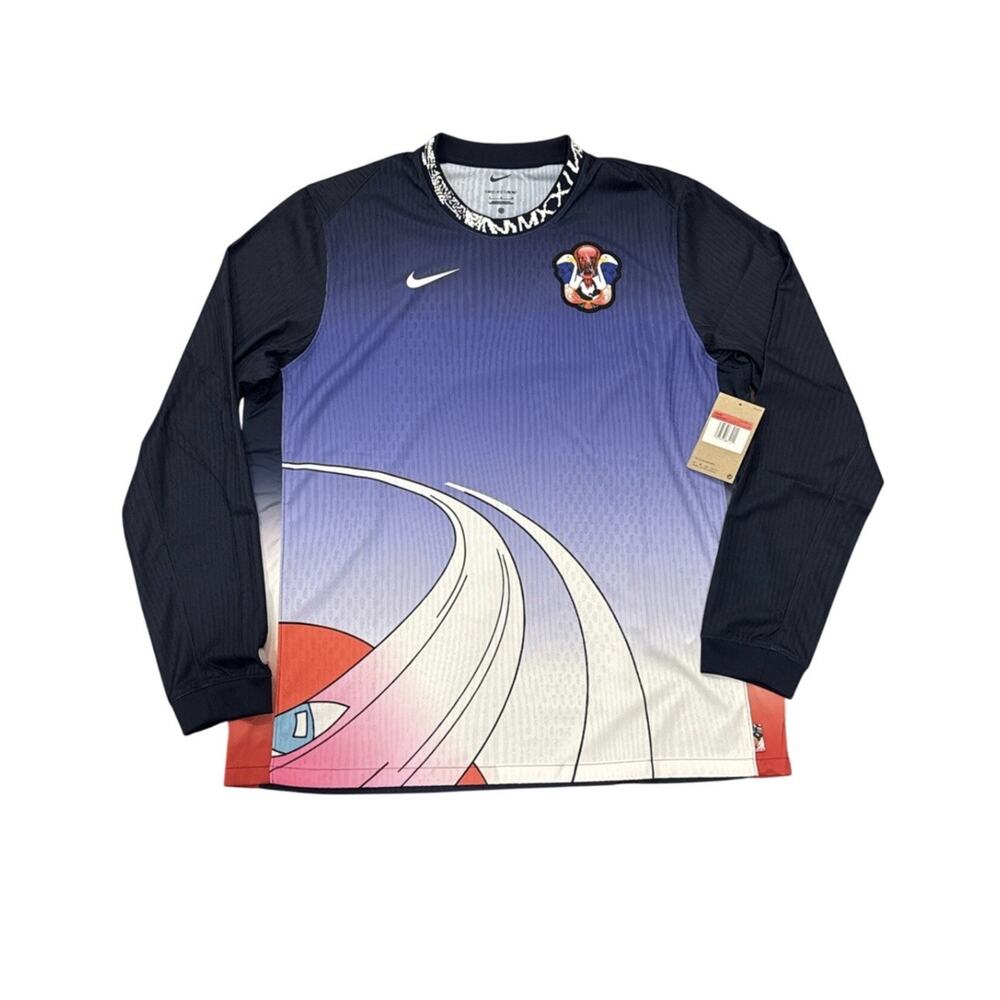 Nike SB ADV 2024 Olympics USA Skateboarding LS Men’s Sz Small Jersey FD6332-451